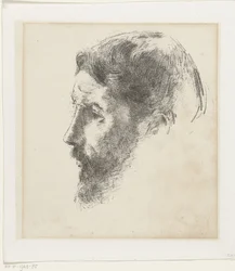Portræt af Pierre Bonnard