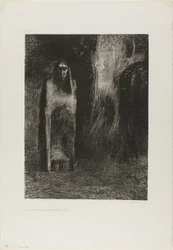 Manden var alene i et natlandskab, fra Night