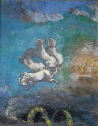 Apollons vogn - Pastel