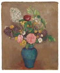 Vase med blomster