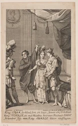 Illustration til N. K. Bredal, "Gram og Signe"