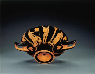 Attisk rødfiguret kylix, ca. 470 f.Kr