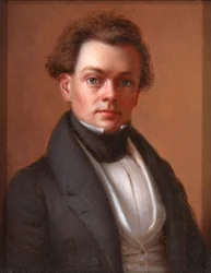 Selvportræt, ca. 1850.