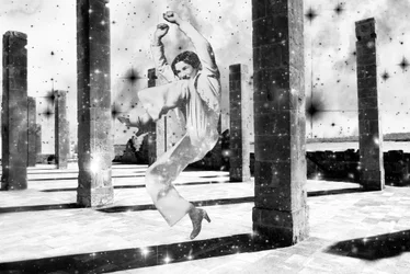 Siciliansk rumdans, 2024 (digitale blandede medier)