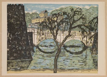 Nijūbashi, fra serien "Recollections of Tokyo"