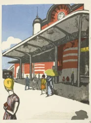 Tokyo Station, fra serien "Erindringer fra Tokyo (Tokyo kaiko zue)