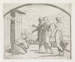 Abraham og de tre engle Malerier i Raphaels Loggia (serietitel)