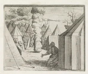 Gud viser sig for Moses i en røgsøjle Malerier i Raphaels Loggia (serietitel)