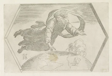 Skabelsen af ​​himmel og jord Malerier i Raphaels Loggia (serietitel)