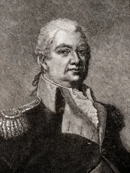 Henry Knox, fra The History of Our Country, udgivet i 1905 (træsnit)