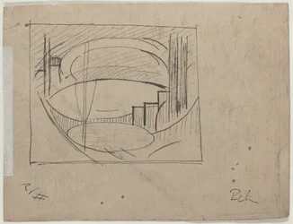 Studie til "Soho" (verso)