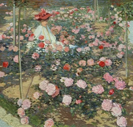 Fru Ojetti i rosenhaven