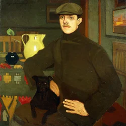 Portræt af Llewelyn Lloyd