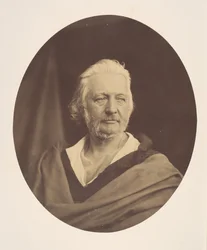 Studie af et hoved, 1857.