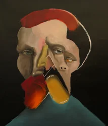 Another Vincent, 2022 (olie og akryl på lærred)