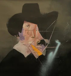 Remembering Rembrandt, 2019-2024 (olie og akryl på lærred)