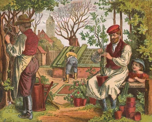 Havearbejde, 1871