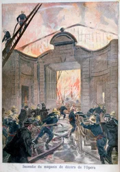 Brand i Operaen, Paris, 1894