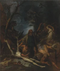 Hekse ved en sort messe