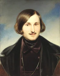 Portræt af Nikolai Gogol