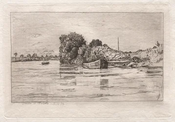 Donau ved Walhalla, 1879.
