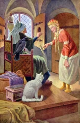 Tornerose, ca. 1900 (postkort)