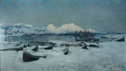 Vinterdag i Lofoten, Bodø