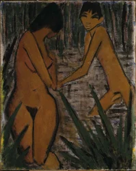 Badende, ca. 1920.