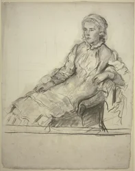 Miss Cobden i lænestolen