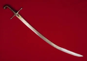 Sabel tilhørende Süleyman 1. den Prægtige (1494-1566), osmannisk sultan