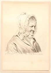 Fru Anneken Marie von Würden f. Sponum, H.E. vens svigermor.