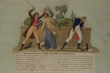 Mordet på general Kléber begået af en fanatiker, 14. juni 1800