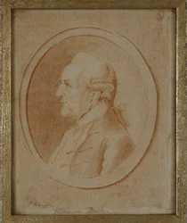 Wilhelm Friedrich Bach, 1782 (rødt kridt på papir)
