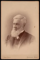 Portræt af Asa Gray 1810-1888, marts 1887.