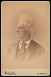 Portræt af James Dwight Dana 1813-1895, februar 1895.