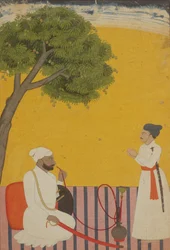 Portræt af en prins, Jammu, Kashmir, 1760