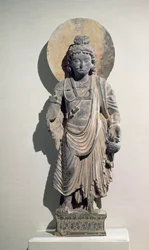 Stående bodhisattva Maitreya, 3. århundrede