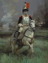 Cuirassier, 2016 (olie på lærred)