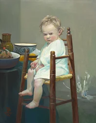 Naughty, 2008 (olie på lærred)