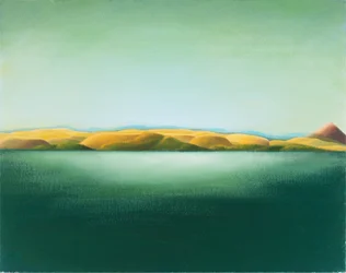 Paysage n°2, 2015 (olie på træpanel)