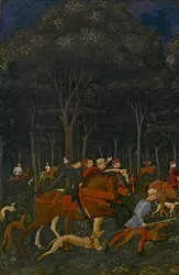 Jagten i skoven, c.1465-70