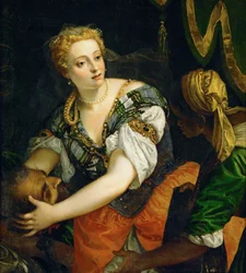 Judith med chefen for Holofernes