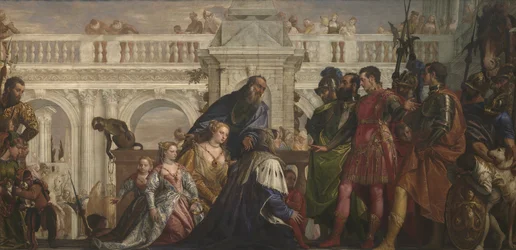 Familien af Darius før Alexander, ca. 1565