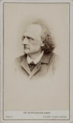Portræt af pianisten og komponisten Henry Litolff 1818-1891.