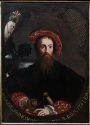 Fontanellato, Rocca Sanvitale: "Portræt af Barbara Sanseverino Sanvitale", kopi
