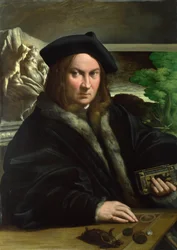 Portræt af en samler, ca. 1523