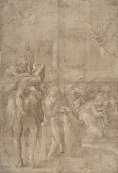 Hyrdernes tilbedelse, 1524-27.