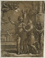 Tiburtinske Sibyl og kejser Augustus, ca. 1527-153031.