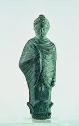 Shami kvindefigur, genoprettet fra det ødelagte tempel i byen Nehavand (kendt som Laodicea), Iran (bronze)