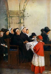 Det velsignede brød, c1879, 1912.